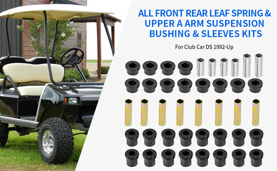 Bushing Kits for Club Car DS Front/Rear A-Arm Suspension
