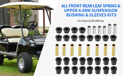 Bushing Kits for Club Car DS Front/Rear A-Arm Suspension