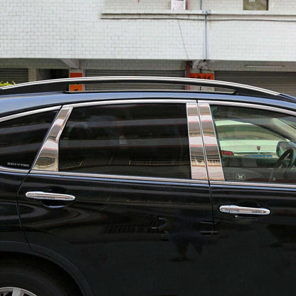 Chrome Pillar Post Stainless Trim Door Cover 6pcs for Honda CR-V (2012–2016)