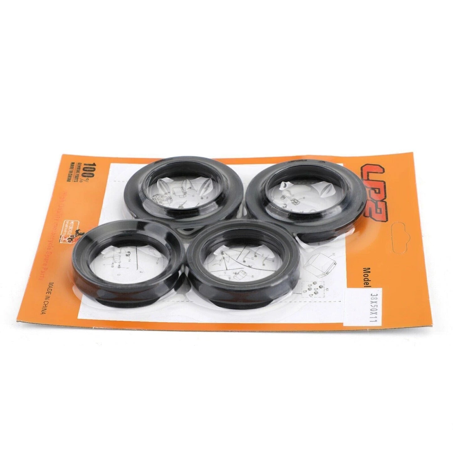 Fork Seals + Dust Covers for Honda CR125R (1981–1983) XR250R (1984–1985)