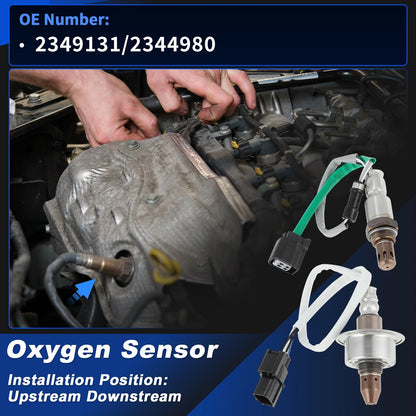 2X Oxygen Sensor for Honda CR-V 2.4 L4 (2012–2019)