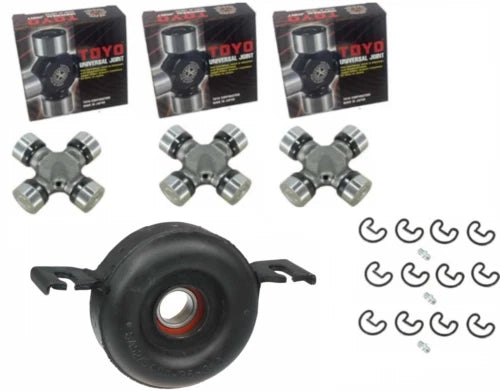 Centre Bearing and Universal Joints for Ford Courier (PE PG PH) 4WD