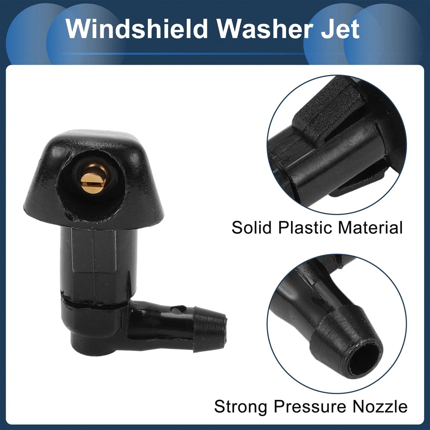 Windshield Washer Nozzle & Fluid Hose for Honda Civic (2016-2021)