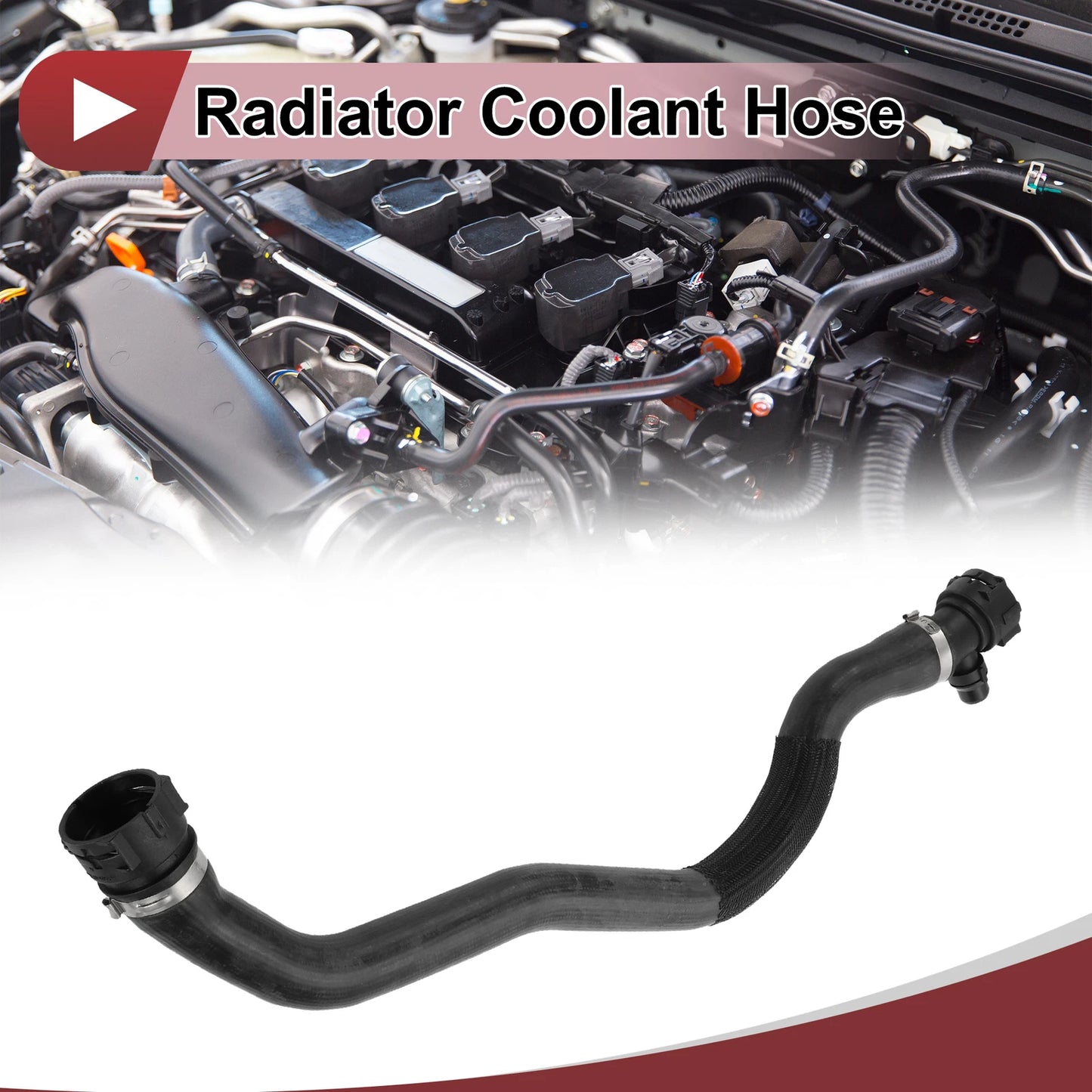 Radiator Coolant Hose for BMW 740i xDrive (2017–2019) No. 17128602871 Rubber