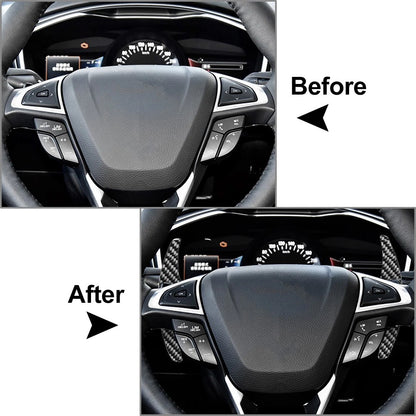 Steering Wheel Shifter Paddle Extensions for Ford Mondeo Taurus Edge