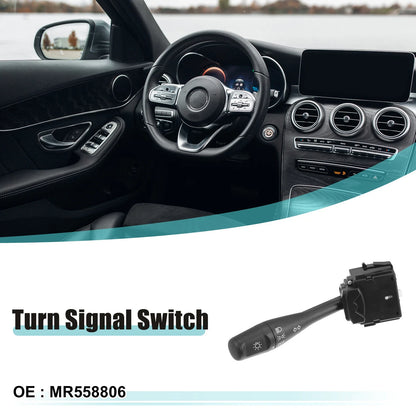 Turn Signal Switch for Chrysler Sebring, Dodge Stratus, Black (2001-2006)