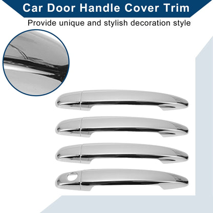 Car Door Handle Cover Trim for Toyota Camry (2007–2011) Silver Tone