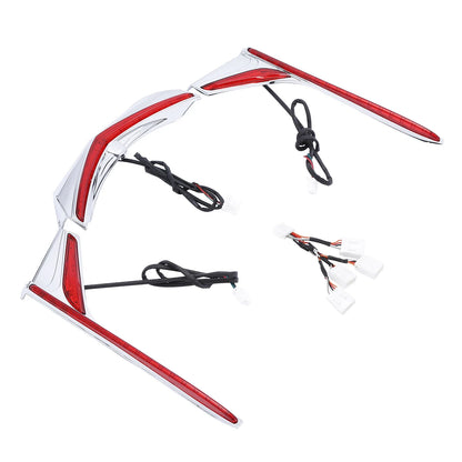 Fender Tip Brake Accent LED Light Strips for Honda Goldwing 1800 F6B (2012-2017)