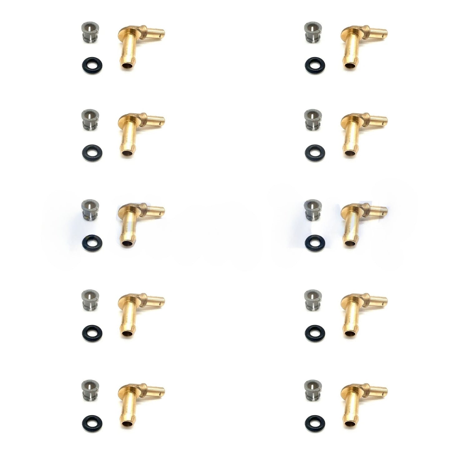 10X Water Outlet Tube Connector Kit for Jaguar Land Rover (2010–2019)