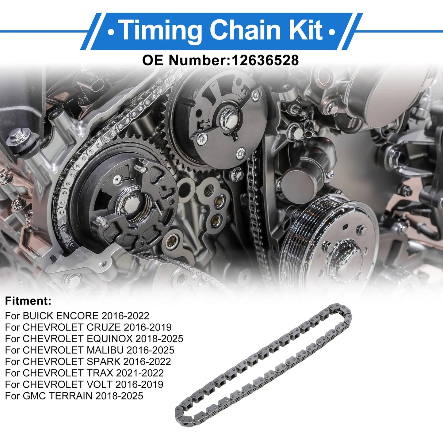 Timing Chain Kit for Buick Encore (2016–2022) No. 12636528