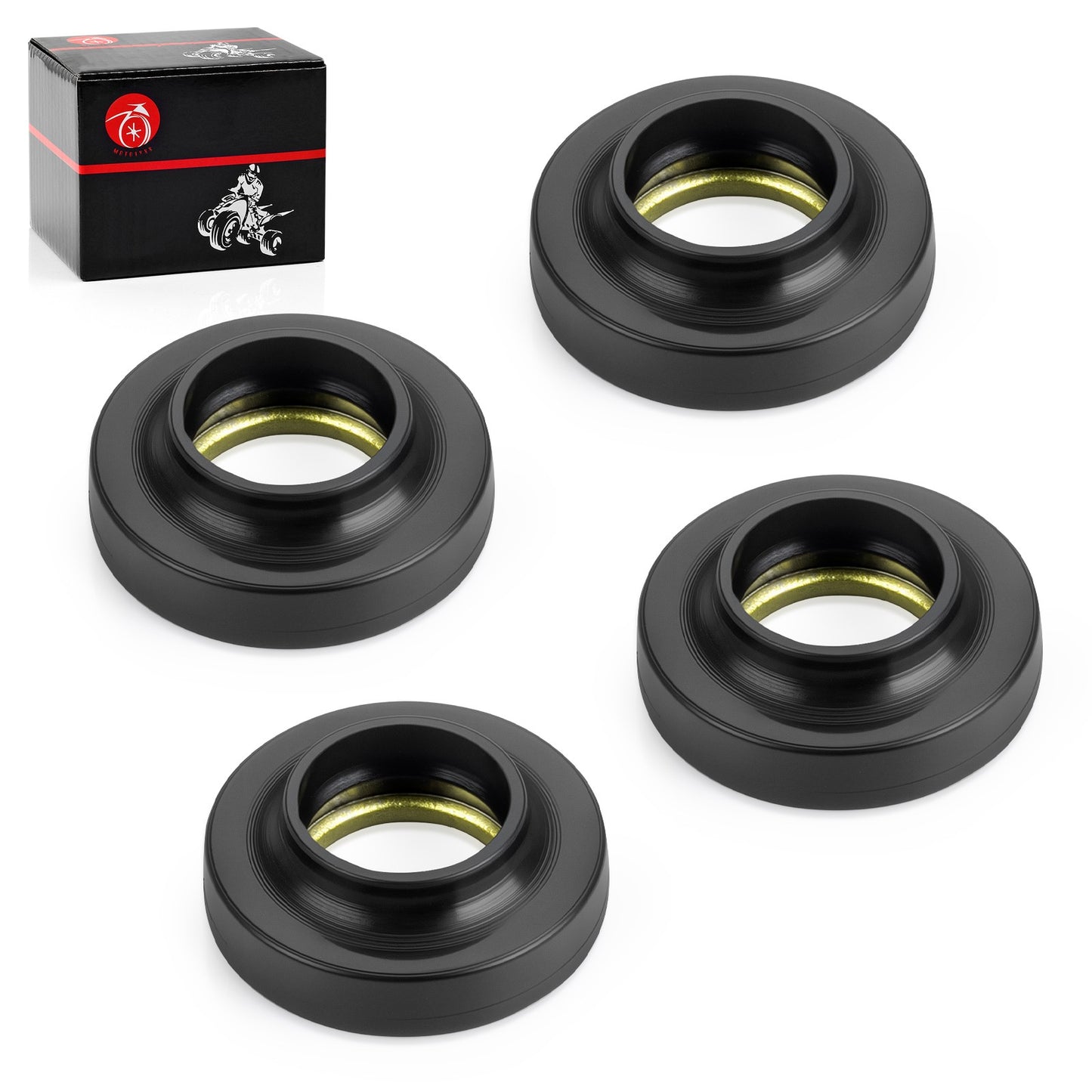 Set of 4 Isolator Valve Covers for Polaris RZR Ranger Sportsman (570–1000)