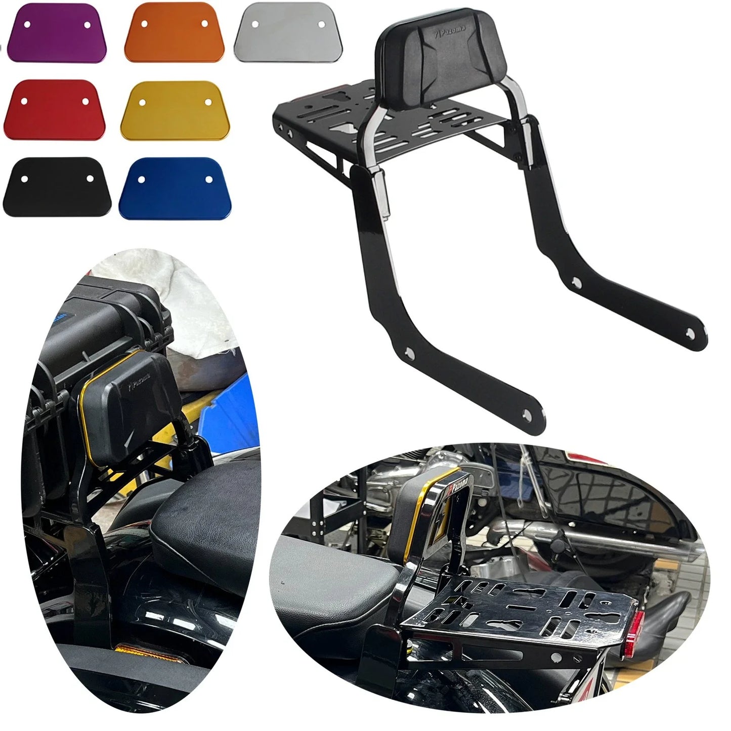 Luggage Rack Sissy Bar Kit for Harley FLHC, FLHCS FLI Models (2018-2025)