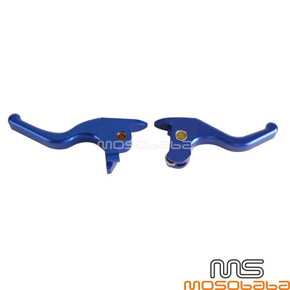 Finger Brake Clutch Levers for Harley Touring Road King Road Glide (14-16)