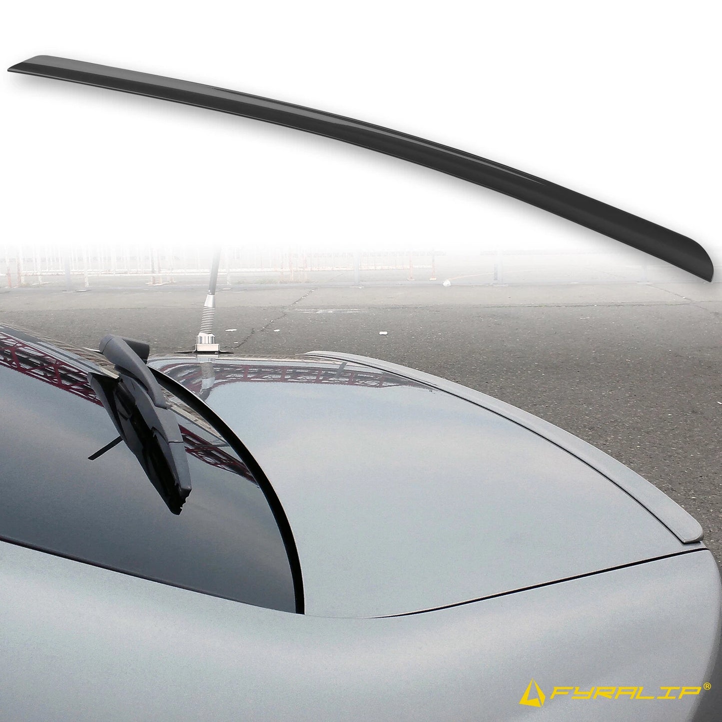 32J Black Boot Lip Spoiler for Subaru Legacy Sedan (2003-2009)