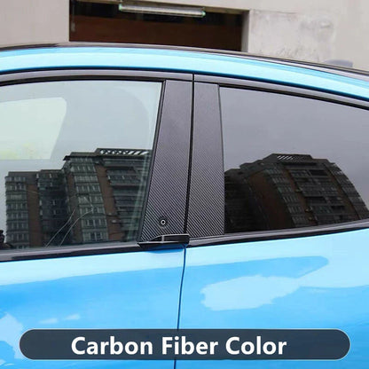 Carbon Fiber Pillar Post Cover for Ford Mustang Mach-E (2021–2024)
