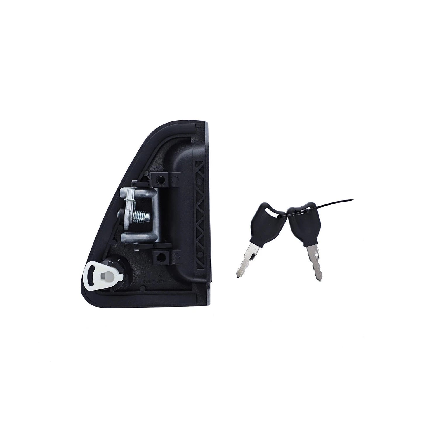 Right Side Textured Black Outer Door Handle with Key for Daf CF 65 75 85 (2001–2013)