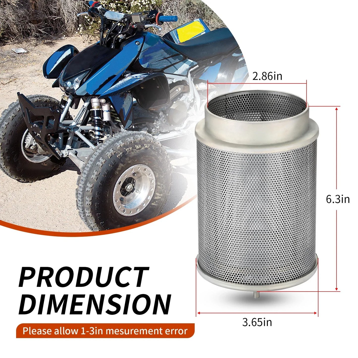 Air Filter Guide Cleaner Body for Honda TRX450R (2004–2009)