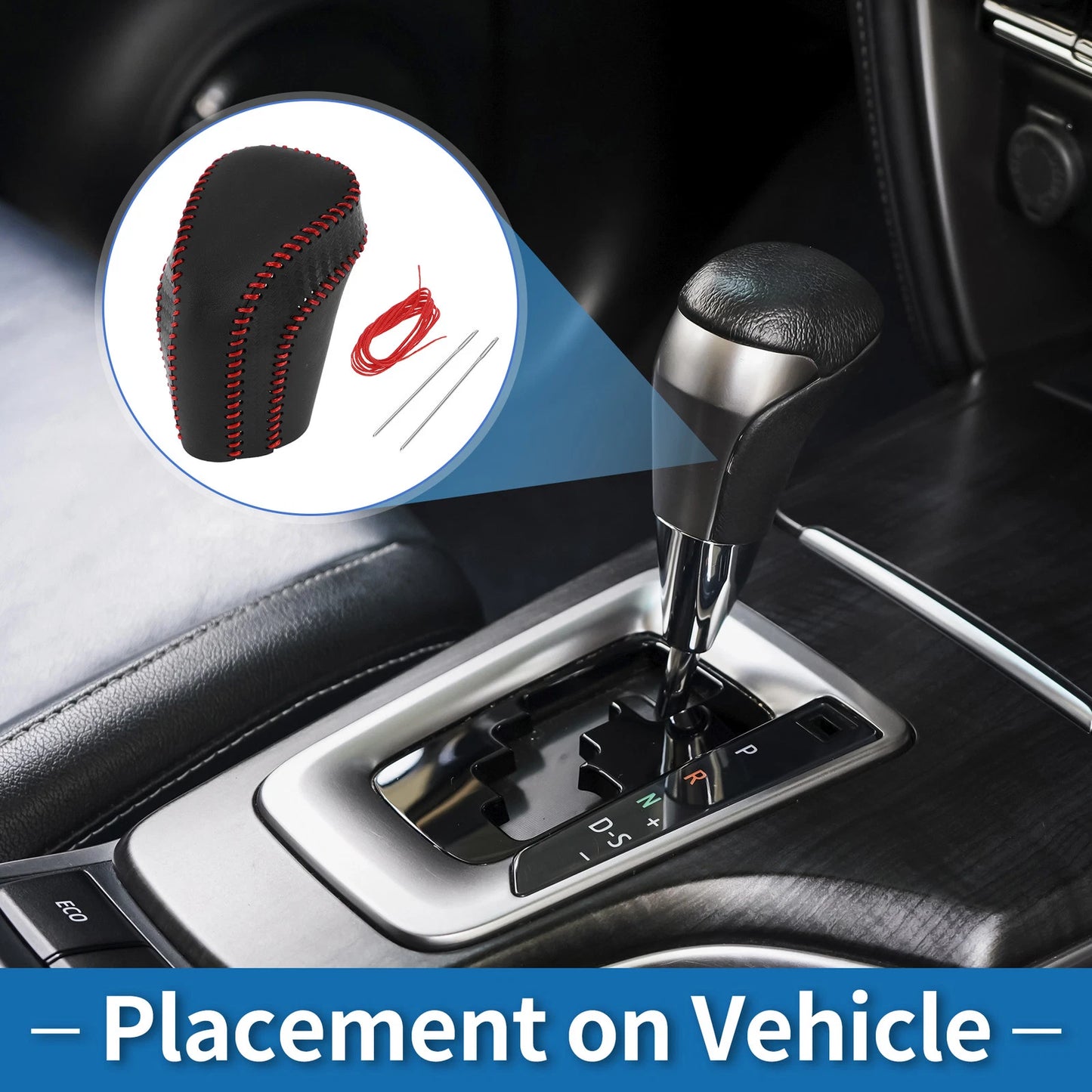 Carbon Fiber Gear Shift Knob Cover for Toyota Camry (2018–2024)