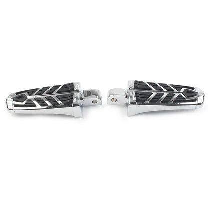 Motorcycle Footrests Pegs for Honda VTX 1800 (2002-2008) - 1 Pair