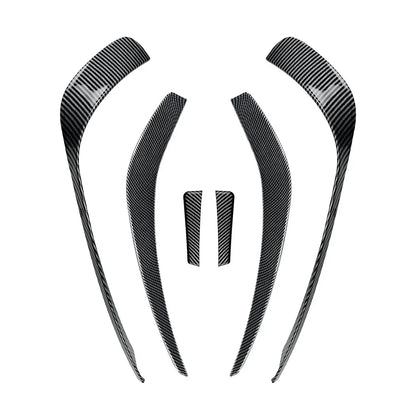 Carbon Look Side Fin Canards Splitters for Mercedes-Benz A-Class AMG(2013–2015)