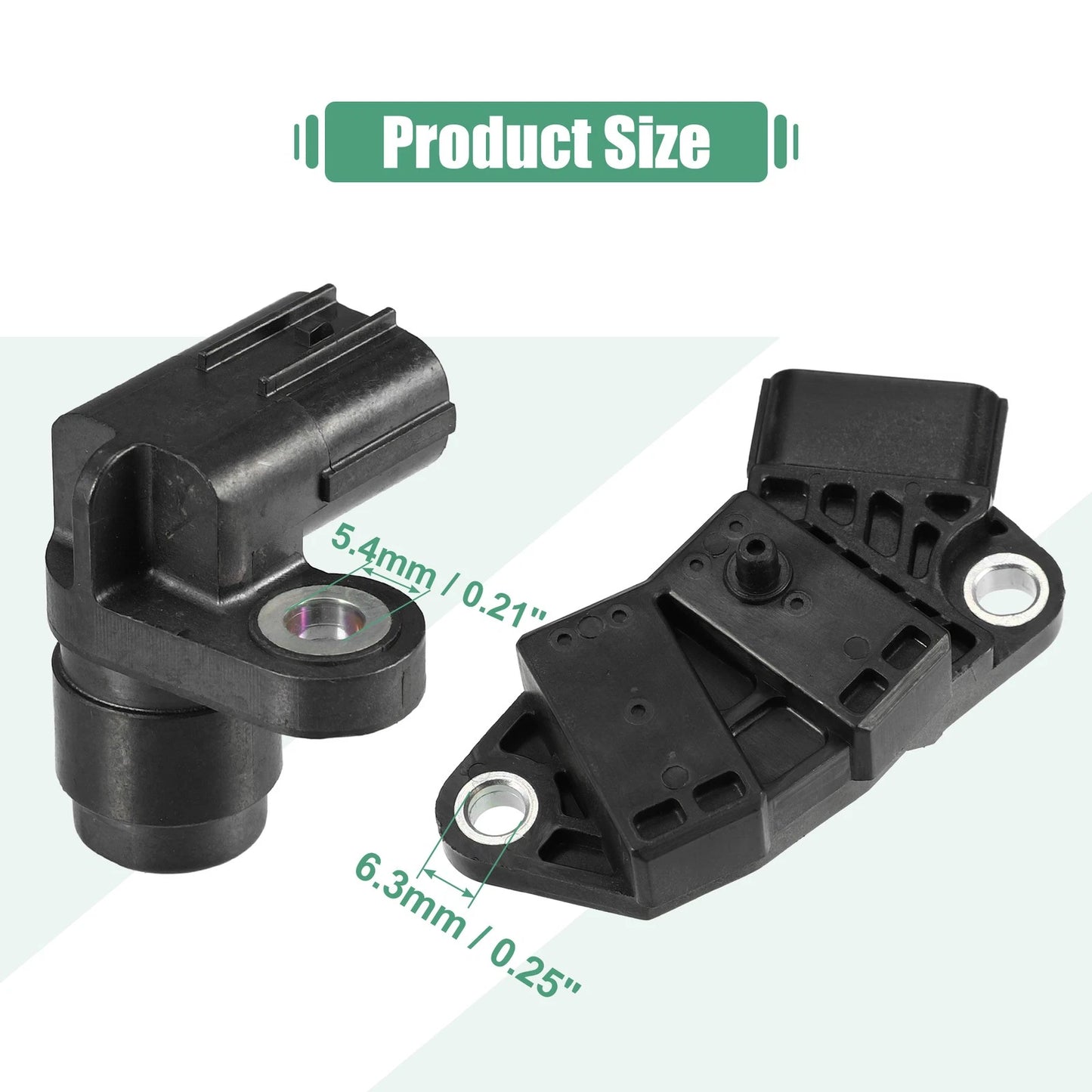 2X Crankshaft Position Sensor 37500RCAA01 37840PGEA11 for Acura MDX (2003–2009)