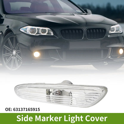 1 Pc Left Side Marker Light Cover for BMW 325i White (2002-2006)