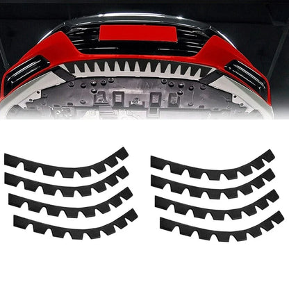8 x Car Bumper Guard Anti-Scratch Scrape Protector Plate