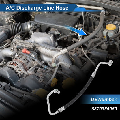 A/C Refrigerant Liquid Hose for Toyota Tacoma (2016–2021) No. 88703F4060