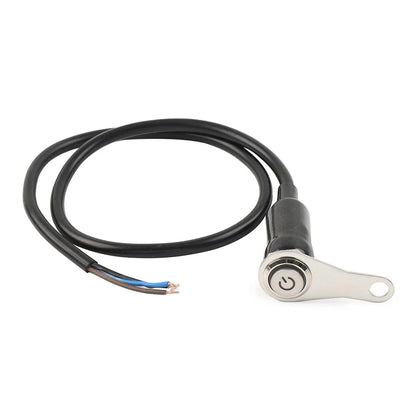 LED Switch ON/OFF 7/8" Handlebar Mount Push Button for Fog Headlight B