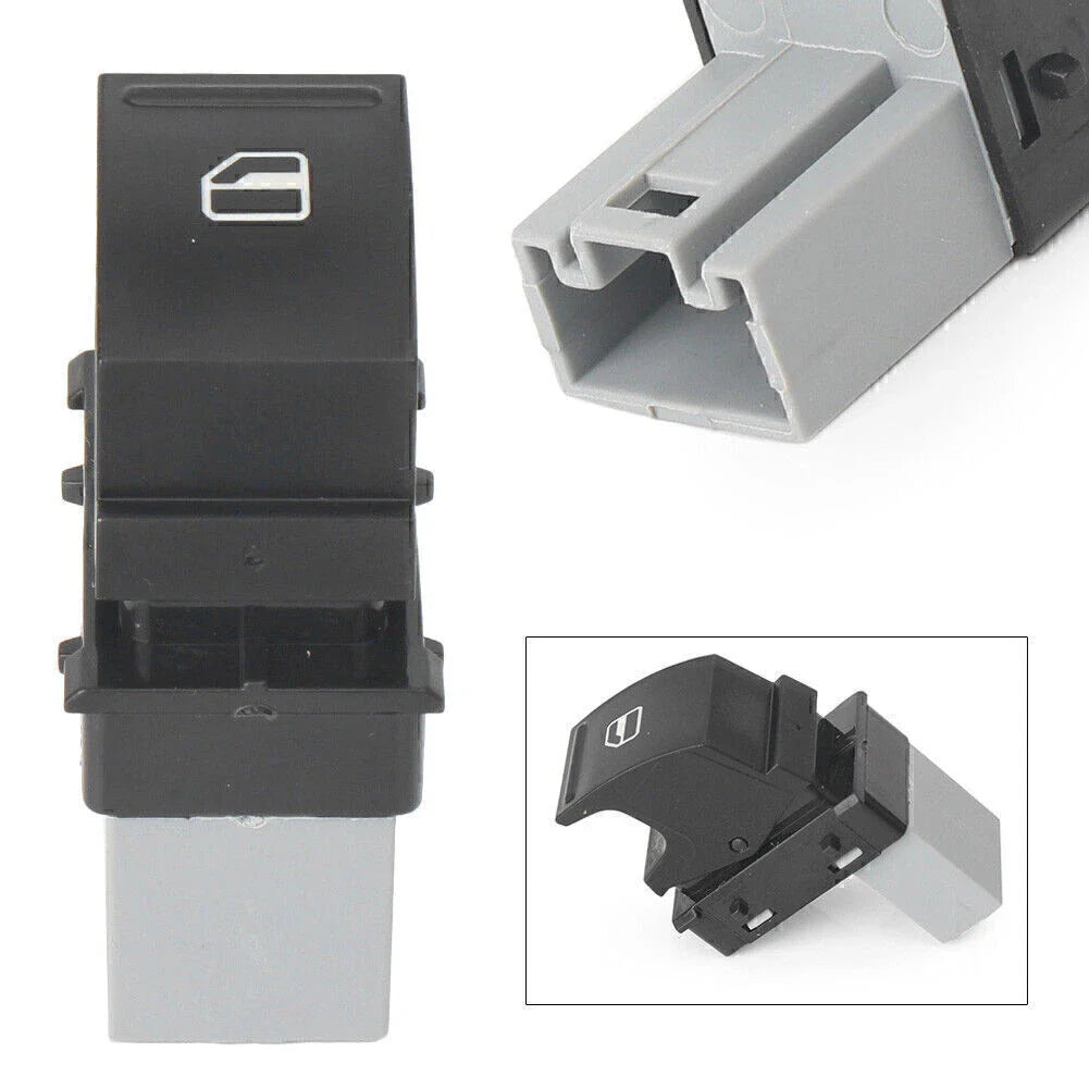 Window Switch for 2003-2009 VW Golf Mk5 ABS Black