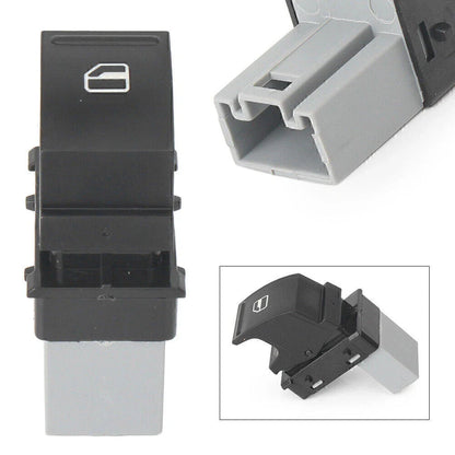 Window Switch for 2003-2009 VW Golf Mk5 ABS Black