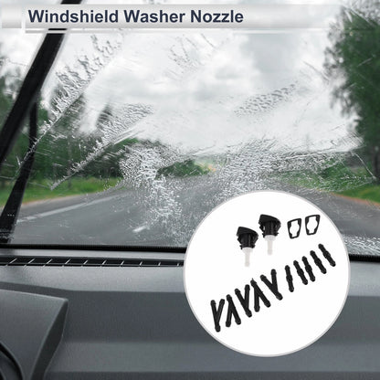 Windshield Washer Nozzle with 5" Hose Connector for Dodge