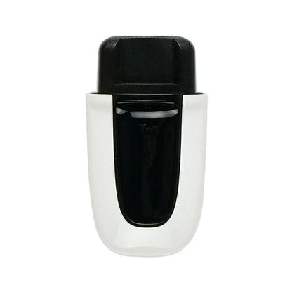 1x White ABS One Button Start Key Cover Case for Macan (2015-2023)