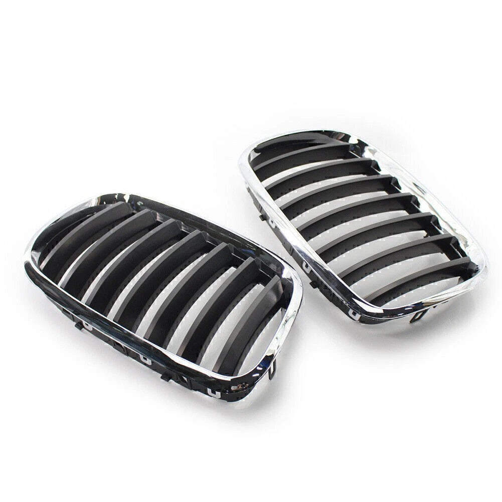 Chrome Grille for BMW X5 X6 E70 E71 (2008–2013)