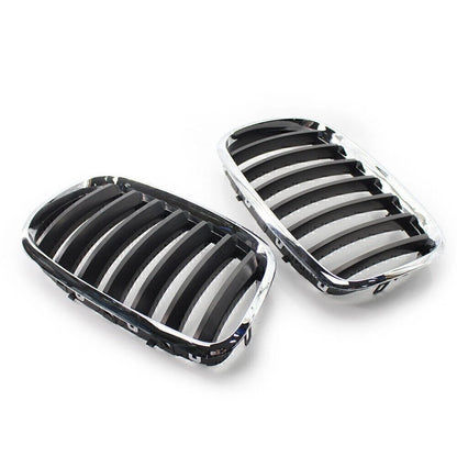 Chrome Grille for BMW X5 X6 E70 E71 (2008–2013)