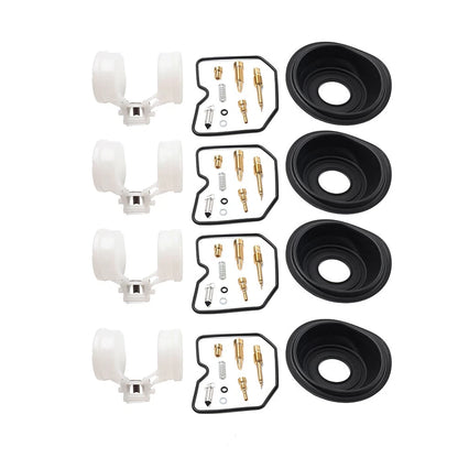 Set of 4 Carburetor Repair Kits for Kawasaki ZX1100 GPZ1100 (1995–1997)