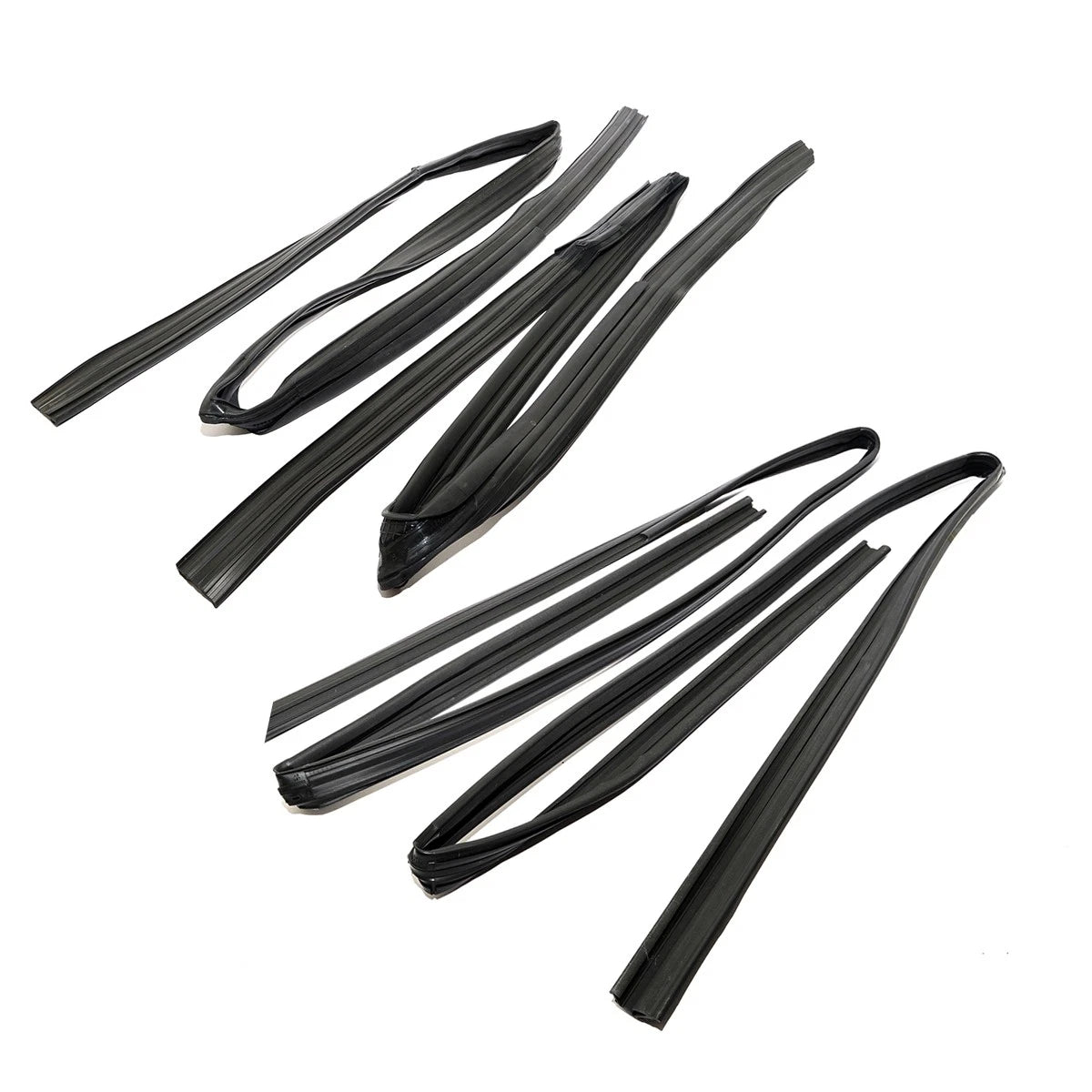 Set of 2 Front Rear Door Glass Run Channels for Honda CR-V (2012–2016)