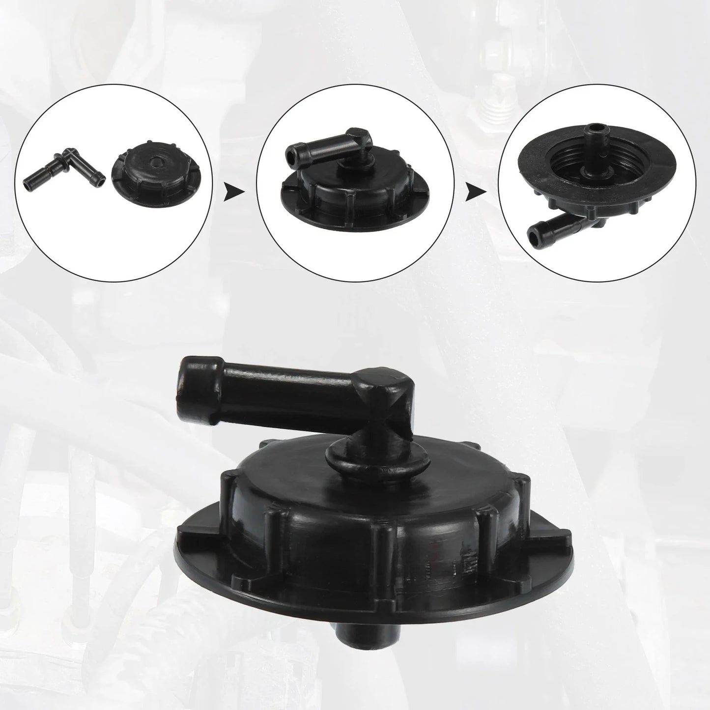 4 x Windshield Washer Fluid Reservoir Caps for Honda Accord (1997-2015)