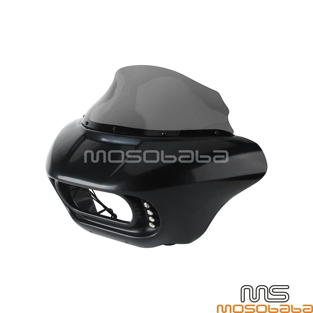 Dual LP4 Headlamp Fairing Windshield Bracket for Softail Street Bob (2018-2023)