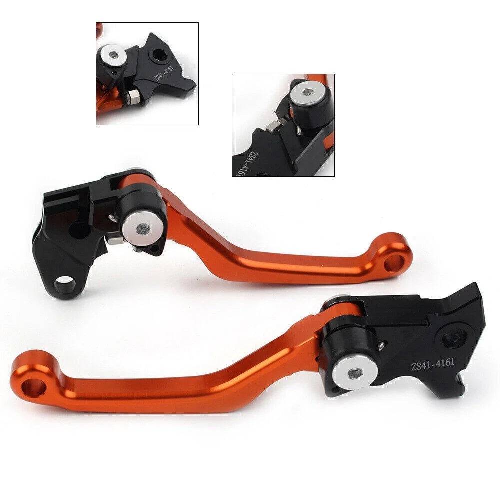 CNC Disc Brake Clutch Levers for Yamaha TTR125L/LE/LW (2000-2020) - Orange