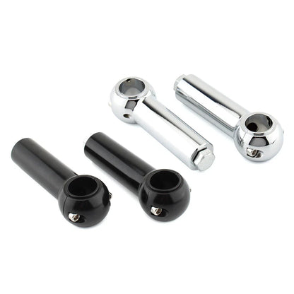 4" Handlebar Clamp Riser for Harley Davidson Cruisers  - Pair