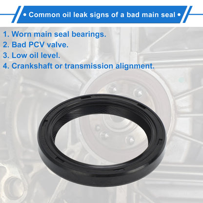 1 Pc Front Crankshaft Oil Seal for Hyundai Elantra, Kia Soul (2011–2019) No. 21421-2E300