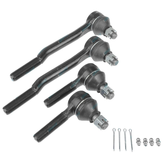 4pc Front Tie Rod End Steering Joint Kit for Toyota Hilux LN107R LN111R RN106 RN110 (1997-2005)