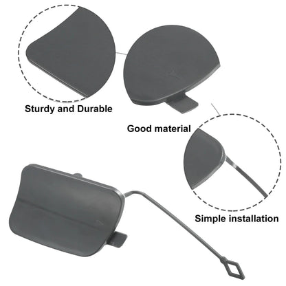 Tow Eye Hook Cover Cap Rear Right Bumper for BMW X5 (2011-2013)