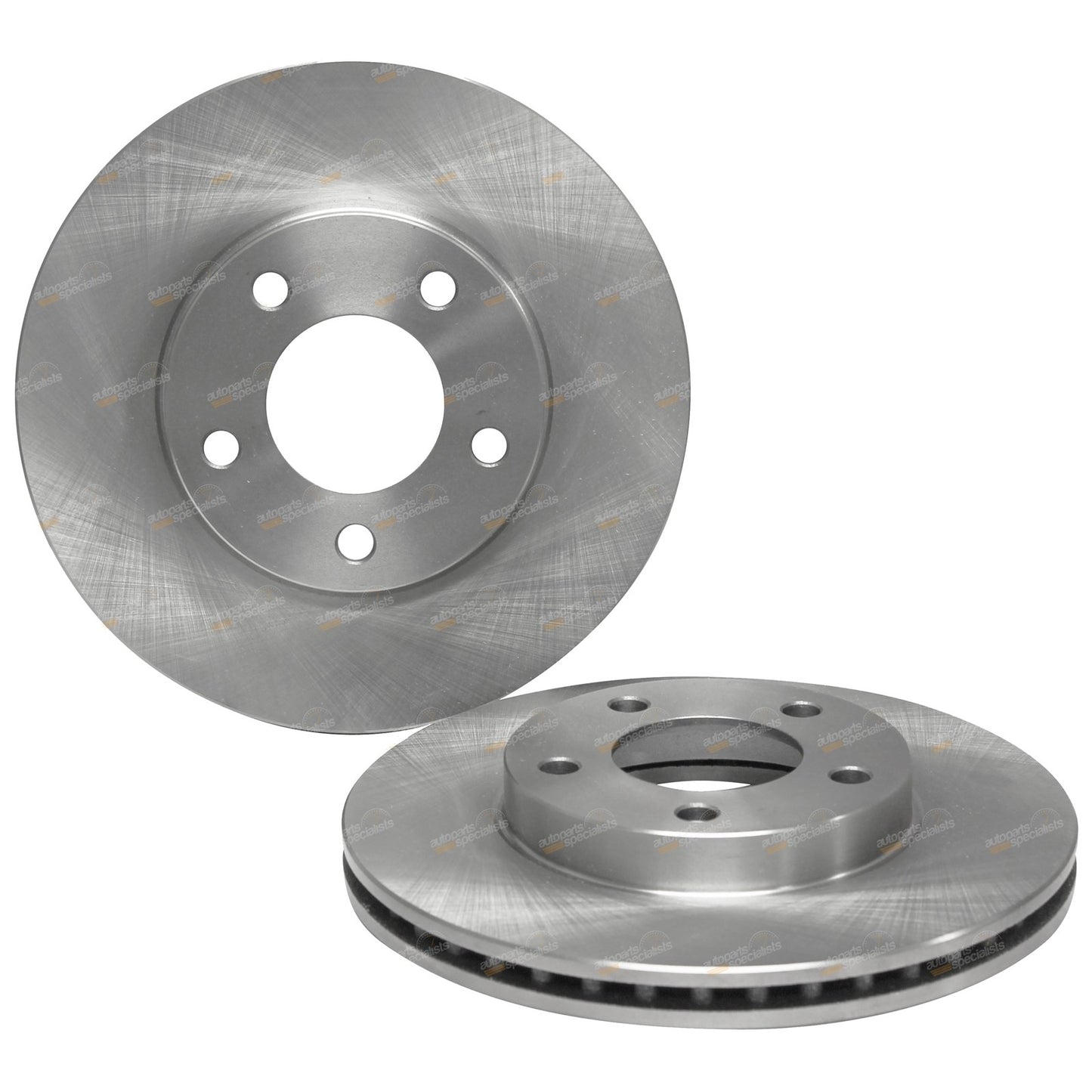 2 Front Disc Brake Rotors for Mazda Tribute (2001–2005)