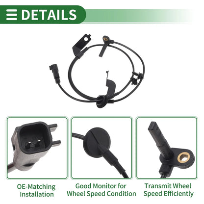 ABS Wheel Speed Sensor for Dodge Avenger Front Left (2008-2014)