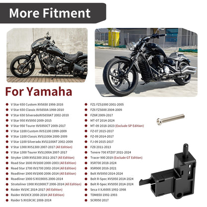 Clutch Lever Switch for Yamaha V Star 650 950 1100 1300 FZ8 (2000–2017)