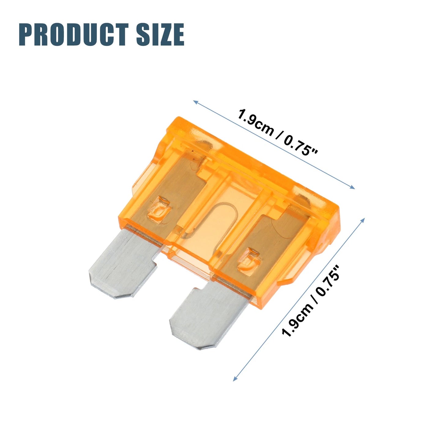 5pcs Blade Style Fuses 5A for Car Boat Truck SUV Motorcycle (Universal)