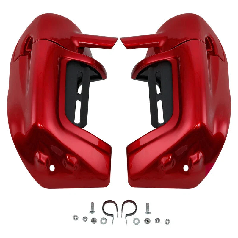 Lower Vented Fairings Engine Guard Crash Bar for Harley Road Glide (2009-2013)