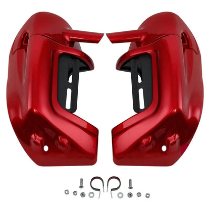 Lower Vented Fairings Engine Guard Crash Bar for Harley Road Glide (2009-2013)